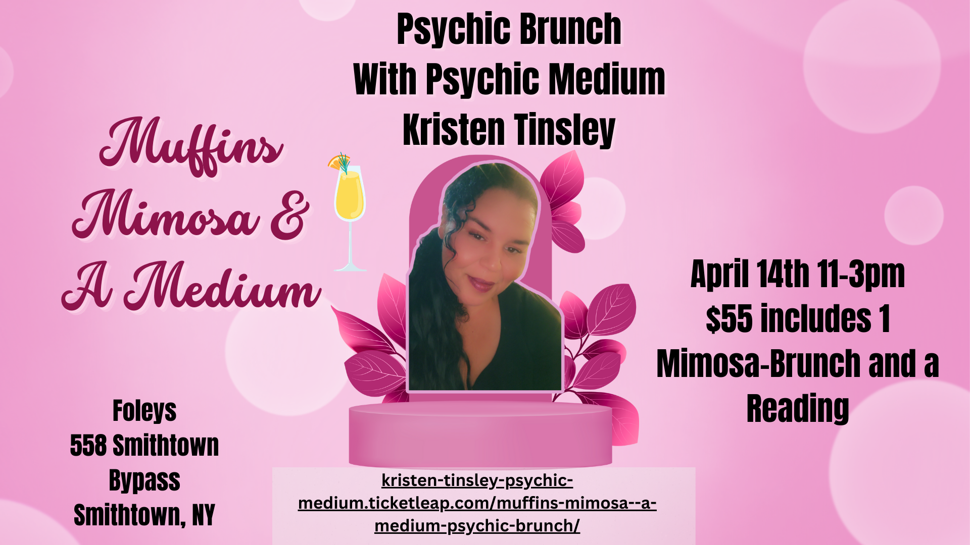 Psychic Brunch With Psychic Medium Kristen Tinsley