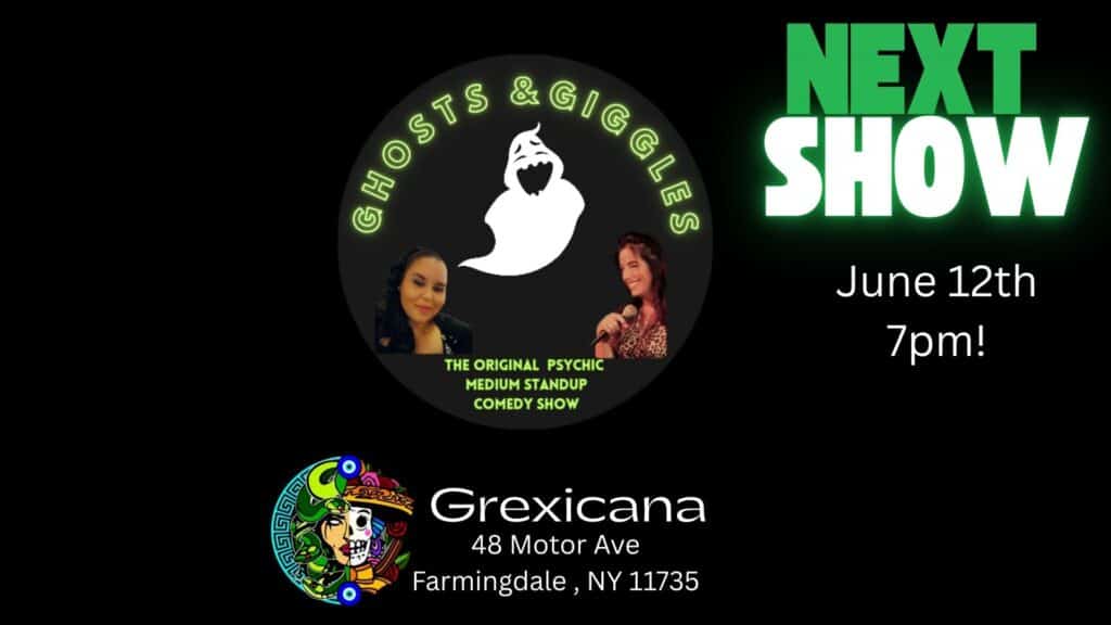 Grexicana Ghosts & Giggles show June 12th