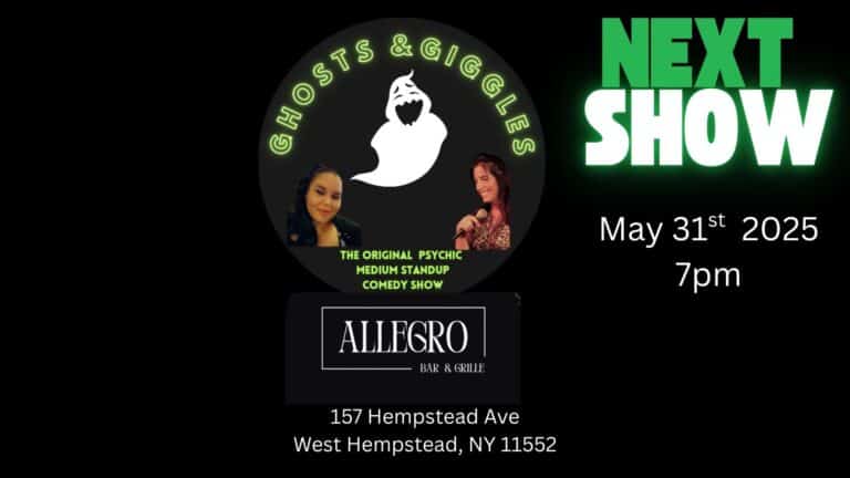 Ghosts & Giggles Show Allegro Bar & Grille